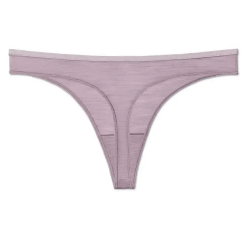 NEW Allbirds Trino Thong Underwear Pitaya Light Purple Merino Wool Size XXXL